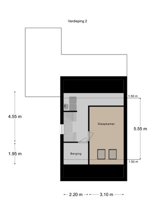 Floorplan - Frankenhofweg 18, 6291 VE Vaals